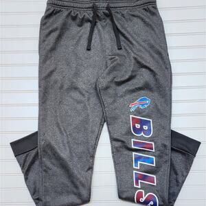 NFL Team Apparel Zubaz Buffalo Bills Adults Joggers/Sweatpants Size L Gray